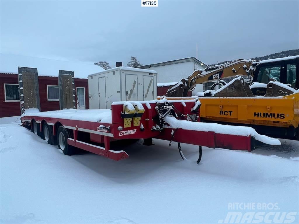  Scanslep machine trailer w/ hydraulic driving brid Ďalšie prívesy