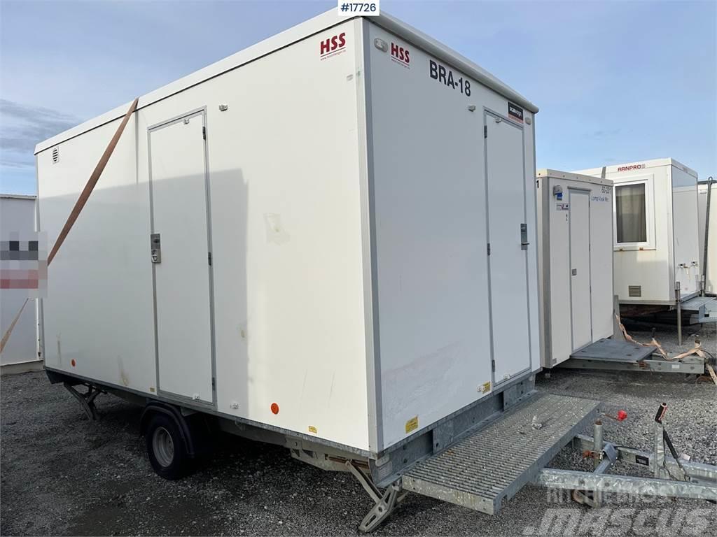 Scanvogn barrack in good condition with various equipment Stavebné bunky