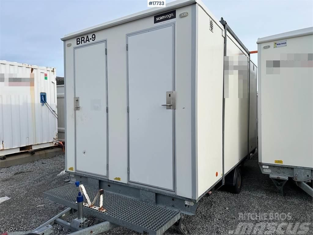 Scanvogn barrack in good condition with various equipment Stavebné bunky