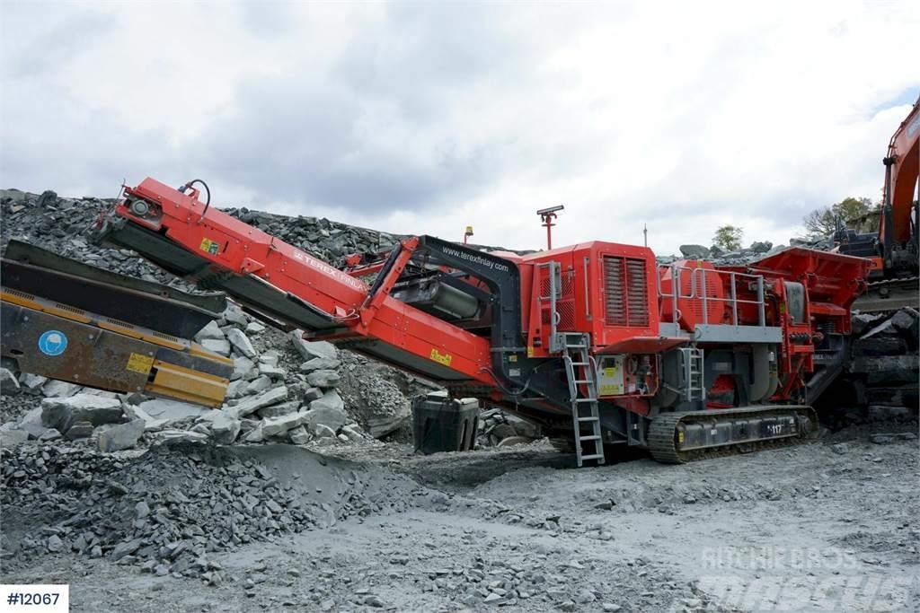 Terex Finlay J-1175 Jaw crusher with magnetic band. Few hours Drviče