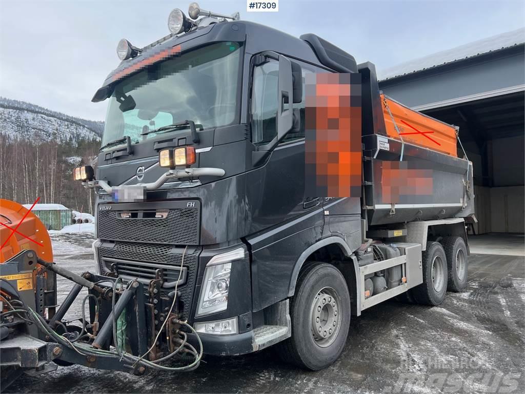 Volvo Fh 540 6x4 plow rigged tipper truck WATCH VIDEO Sklápače
