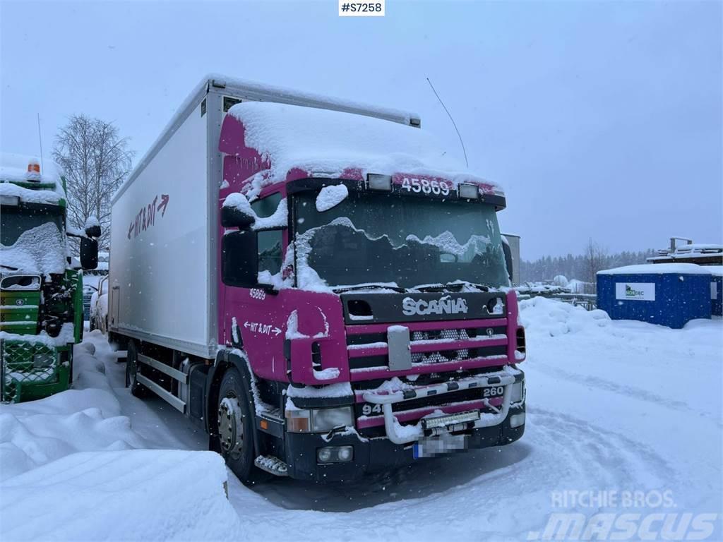 Scania P94DB4x2NB260 Box truck Skriňová nadstavba