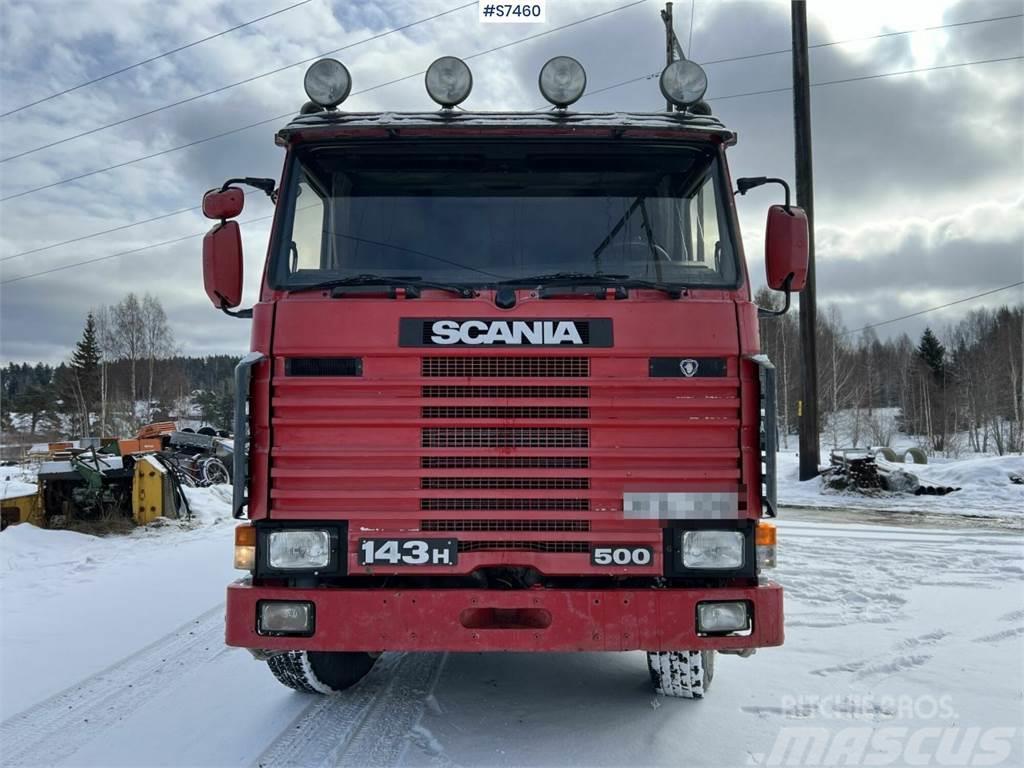 Scania R143 HL 8x2 59 with Atlas Copco XRVS466 compressor Komunálne / Multi-úžitkové vozidlá