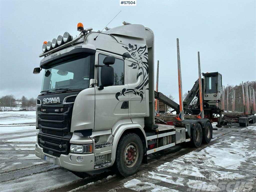 Scania R520 6X4 Nákladné vozidlá na prepravu dreva