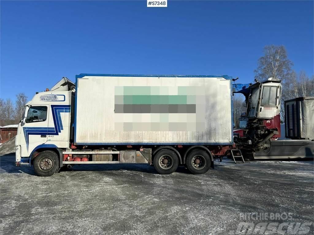 Volvo FH 6*4 Chip Truck with Palfinger crane Skriňová nadstavba