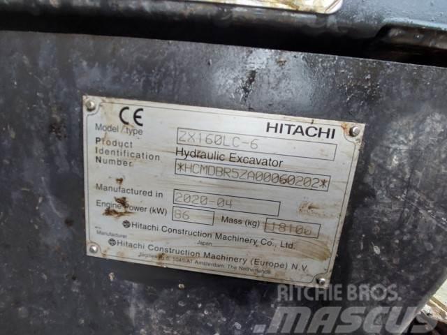 Hitachi ZX160 LC-6 Pásové rýpadlá