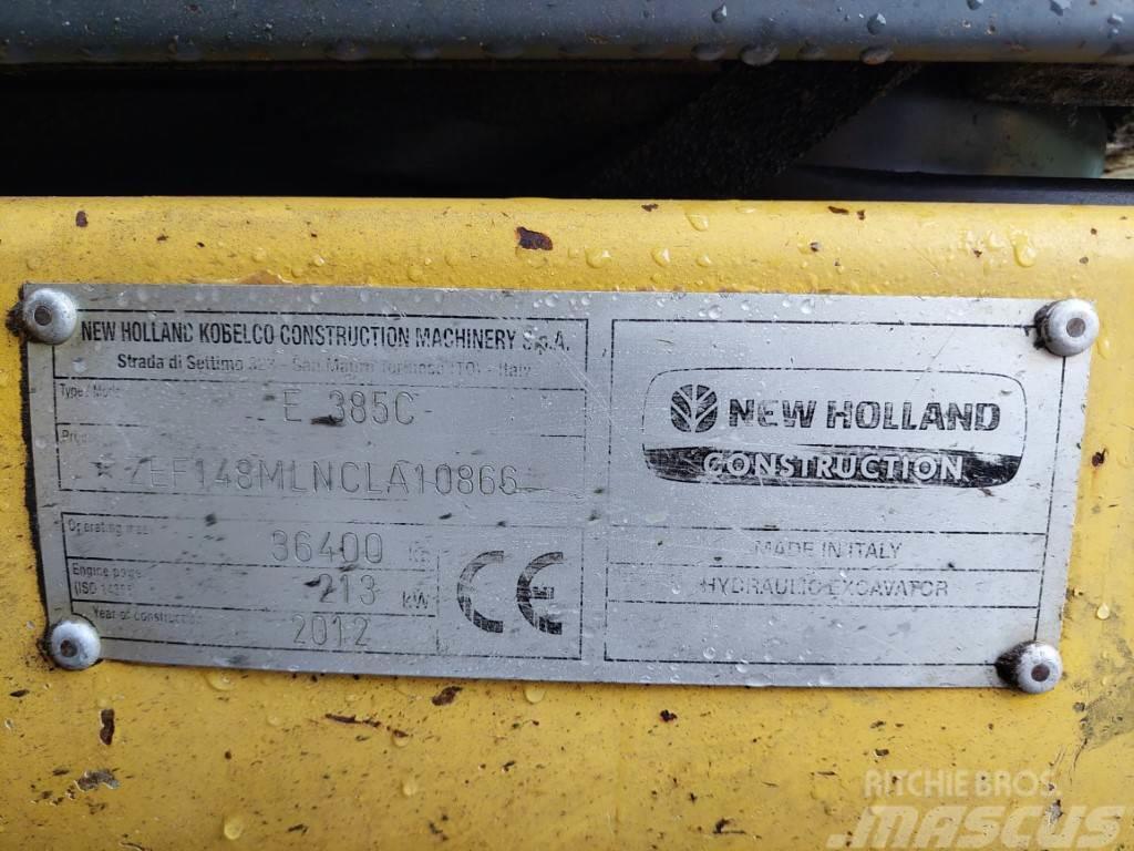 New Holland E385C Pásové rýpadlá