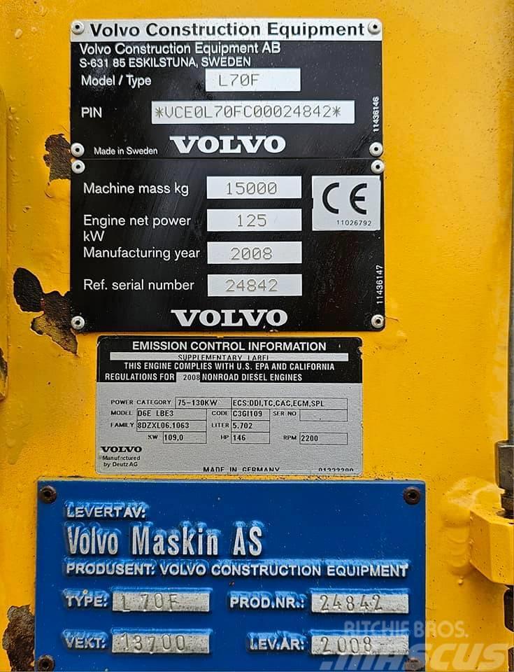 Volvo L 70 F Kolesové nakladače