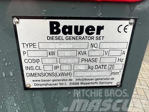 Bauer GFS-40 kW Naftové generátory