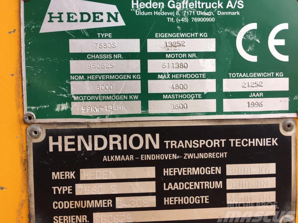 Heden 7680S Dieselové vozíky