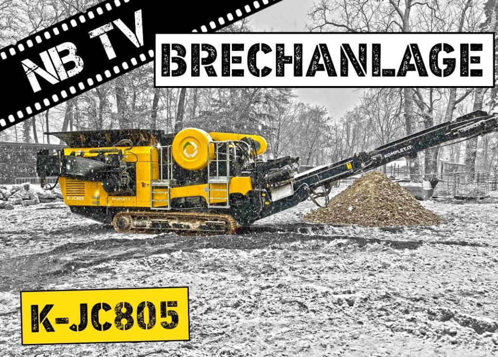 Komplet K-JC805 Backenbrecher - bis zu 200 t/h Triedičky