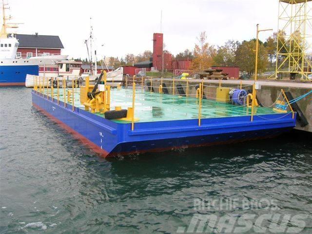 Flat Top  Barge / Pråm / Ponton 18 meter Pracovné lode, bárky a pontóny