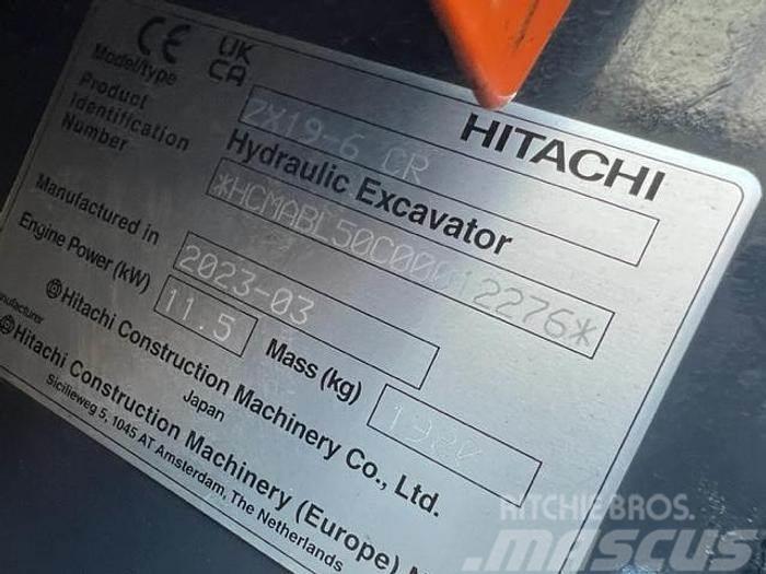 Hitachi ZX 19-6 Mini rýpadlá < 7t