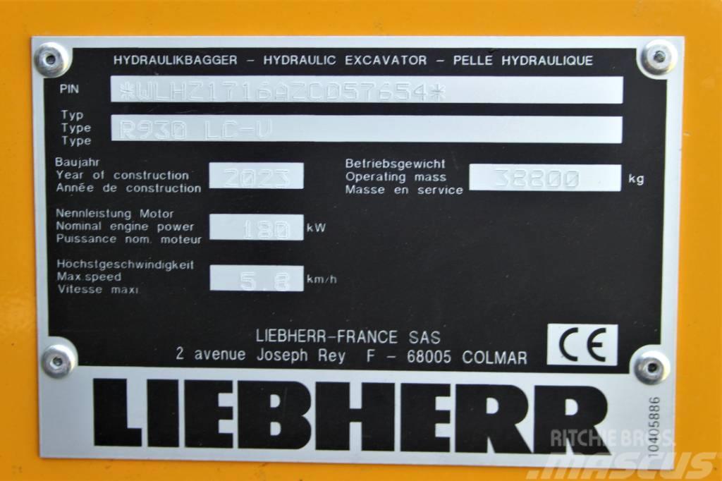Liebherr R 930 LC-V Pásové rýpadlá