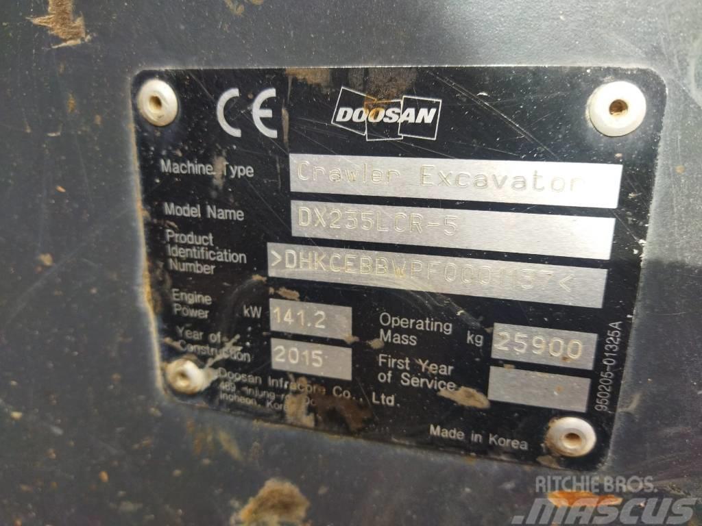 Doosan DX 235 LCR Pásové rýpadlá
