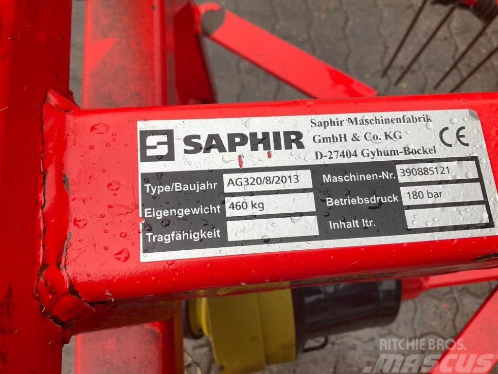 Saphir Ag 320 Obracače a zhrabovače sena