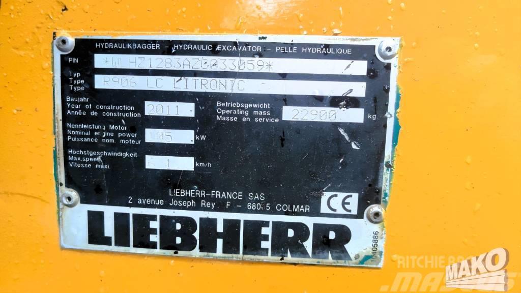 Liebherr R 906 LC Pásové rýpadlá