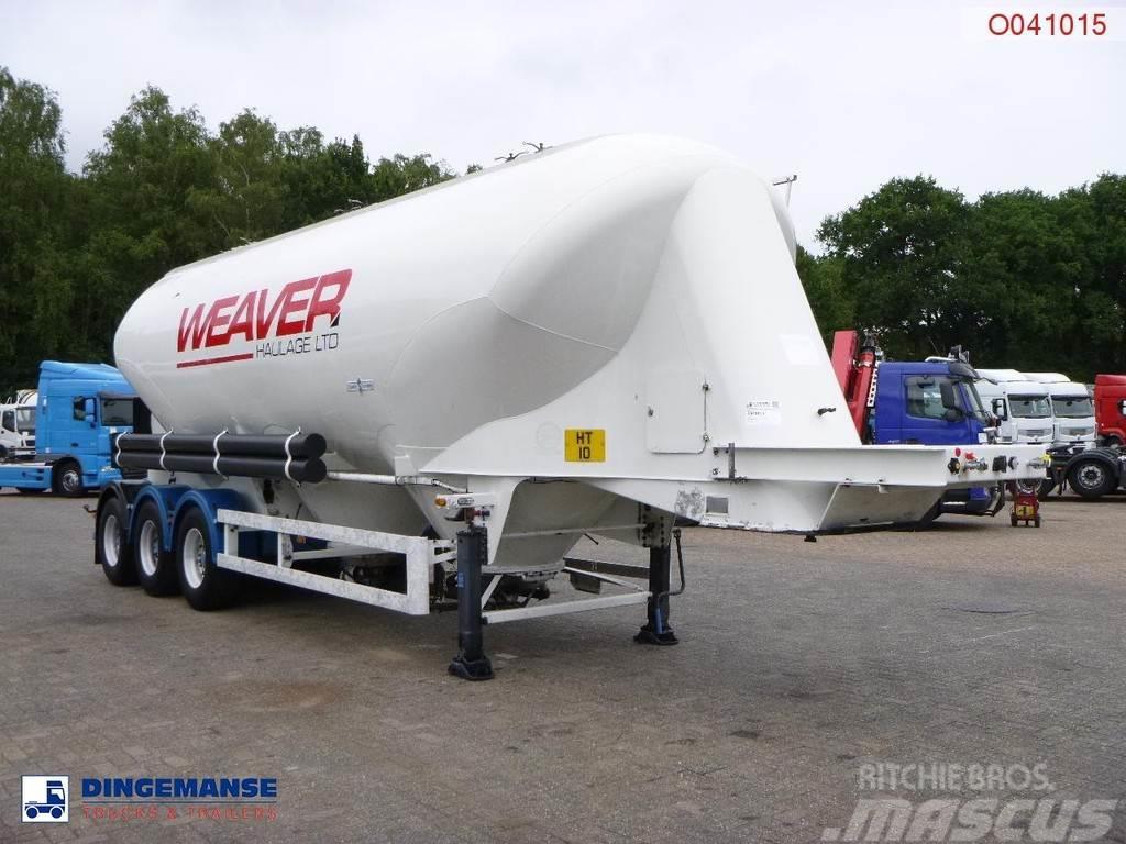 Spitzer Powder tank alu 43 m3 / 1 comp Cisternové návesy