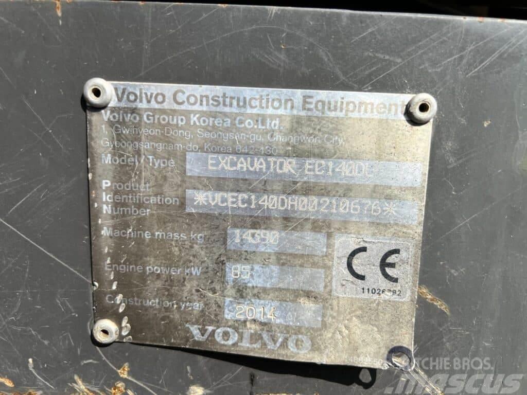 Volvo EC140DL Pásové rýpadlá