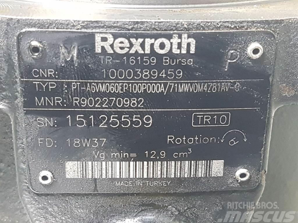 Wacker Neuson 1000389459-Rexroth A6VM060EP100-Drive motor Hydraulika