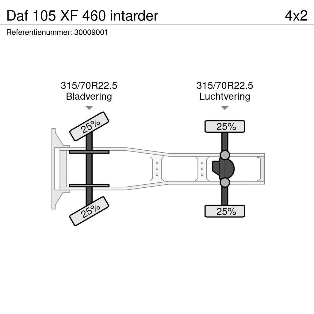 DAF 105 XF 460 intarder Ťahače