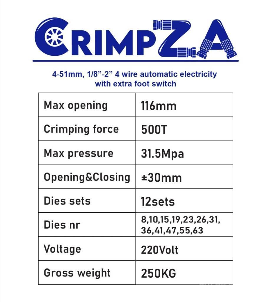  CrimpZA Crimping, Skiving, Cutting Equipment 12v/2 Iné