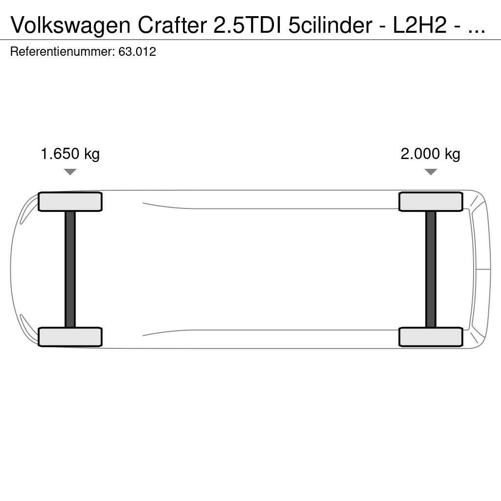 Volkswagen Crafter 2.5TDI 5cilinder - L2H2 - Klima+Cruise - 6 Skriňová nadstavba