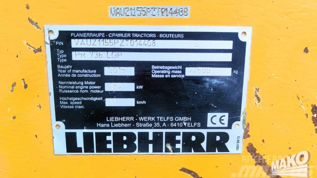 Liebherr PR 736 LGP Pásové dozéry