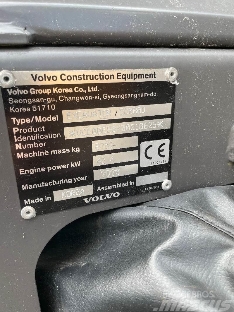 Volvo ECR 88D Midi rýpadlá 7 t - 12 t
