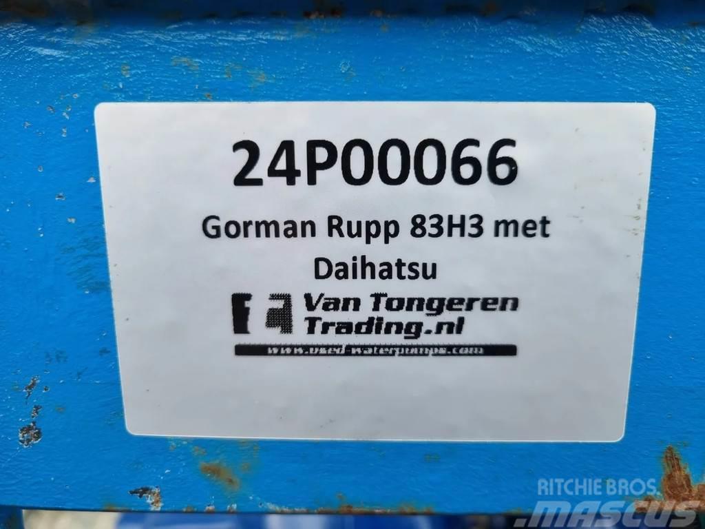 Gorman-Rupp Daihatsu DM850D Vodné čerpadlá