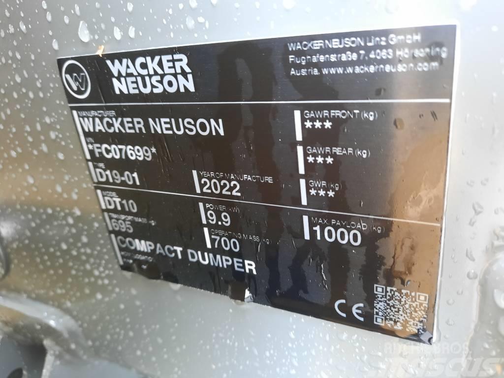 Wacker Neuson DT 10 Pásové sklápače