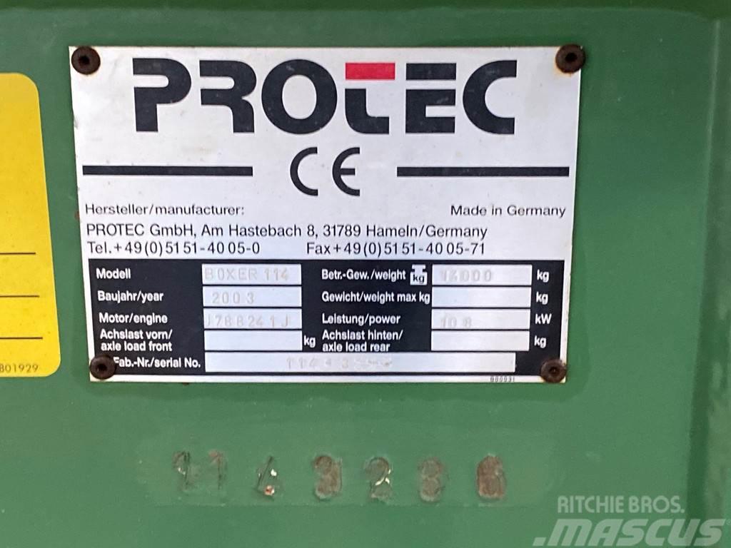 Protec Boxer 114 14 Ton - CE certified / EPA certified / Ťahačové valce