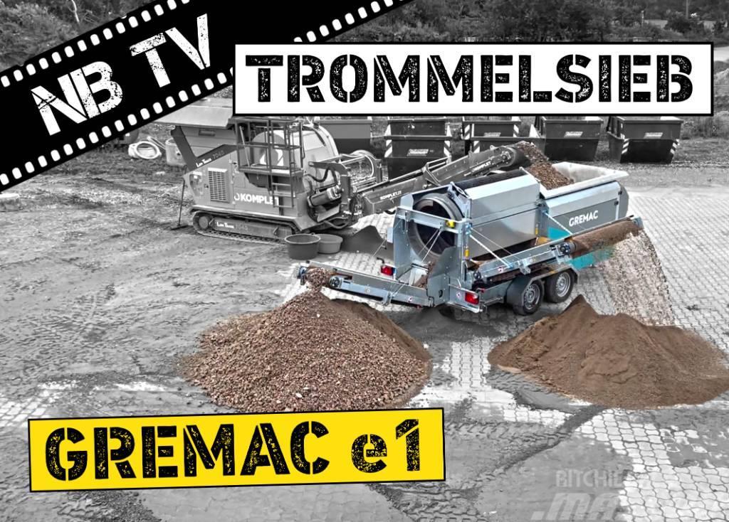 Gremac e1 Trommelsiebanlage - Radmobil Mobilné triediče