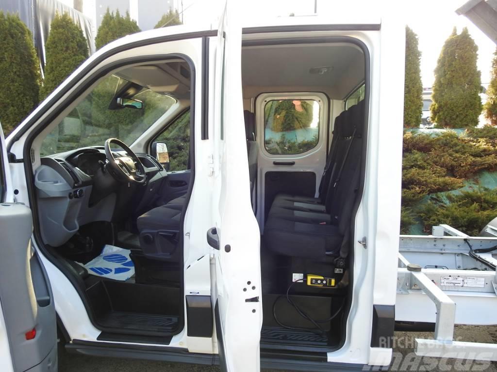Ford TRANSIT TIPPER DOUBLE CABIN DOKA 7 SEATS A/C Sklápacie dodávky