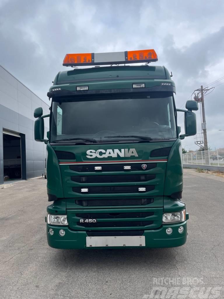 Scania R450 grúa Palfinger 18002 Autožeriavy, hydraulické ruky