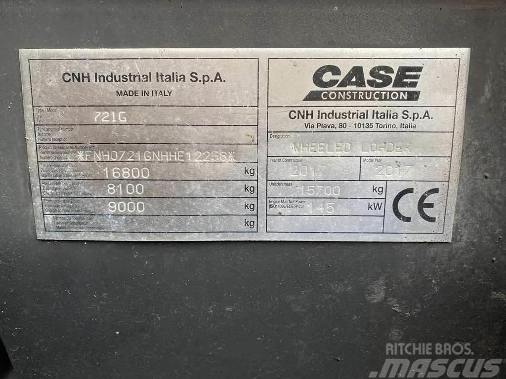 CASE 721G XR Kolesové nakladače