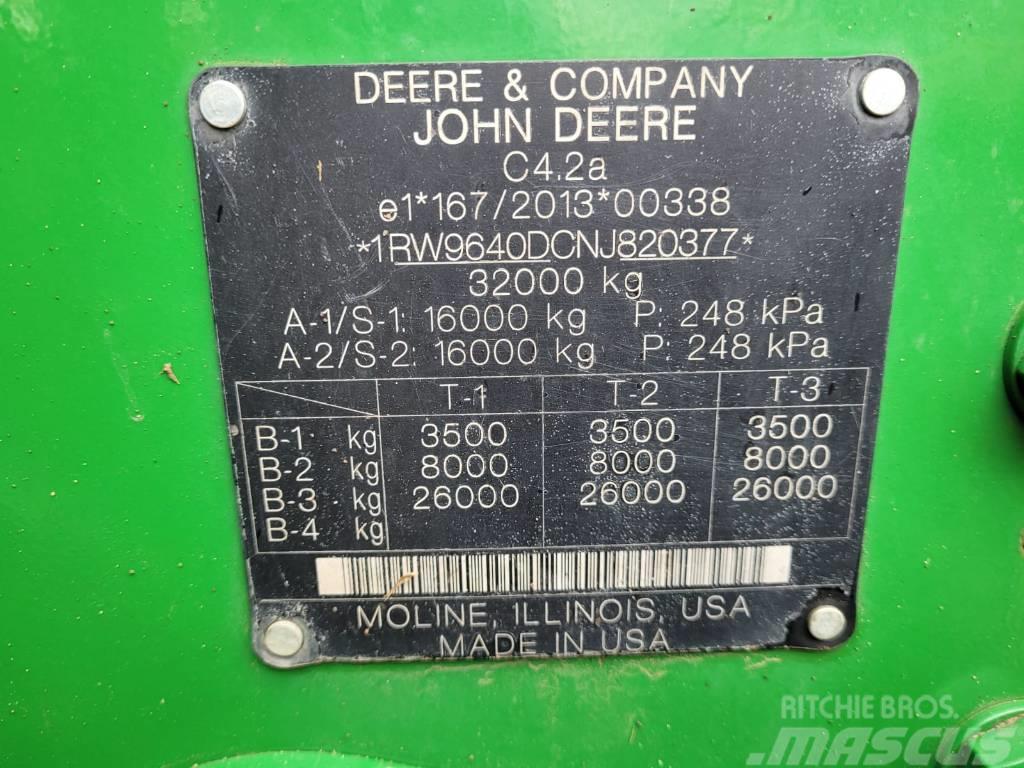 John Deere 8R 340   EURO2 Traktory