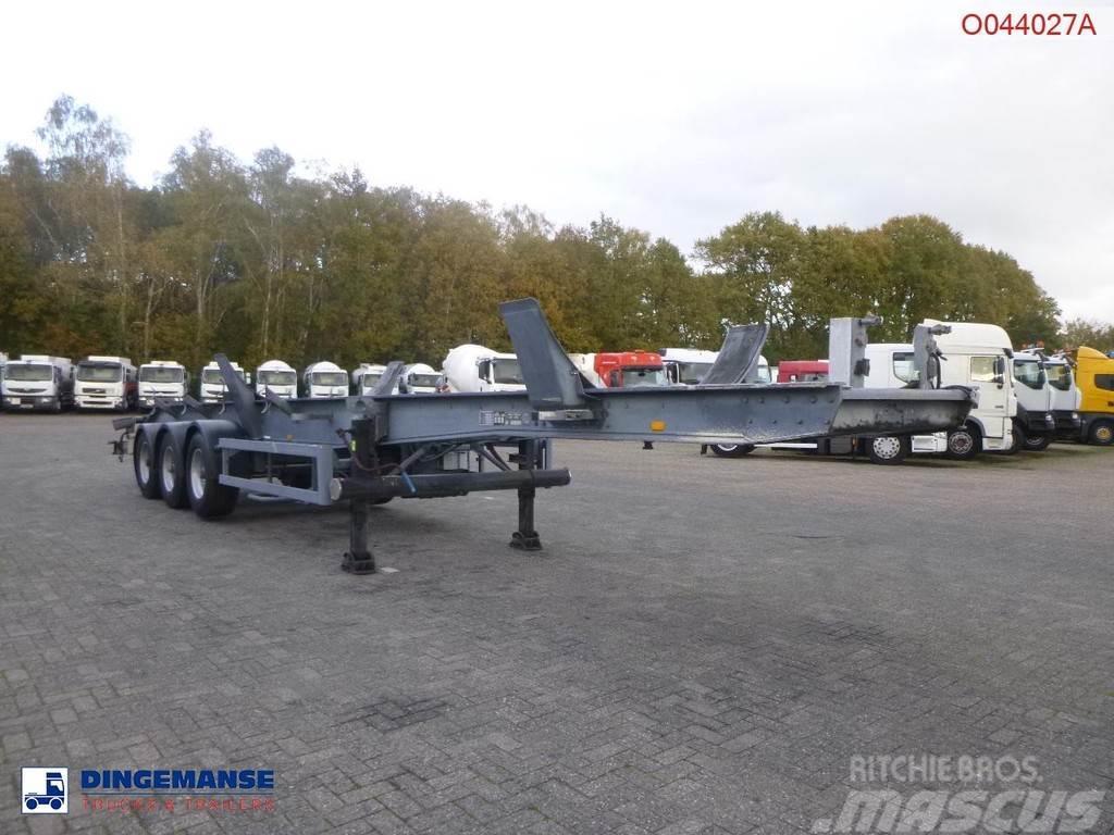  filiat 3-axle tank trailer chassis incl supports Cisternové návesy