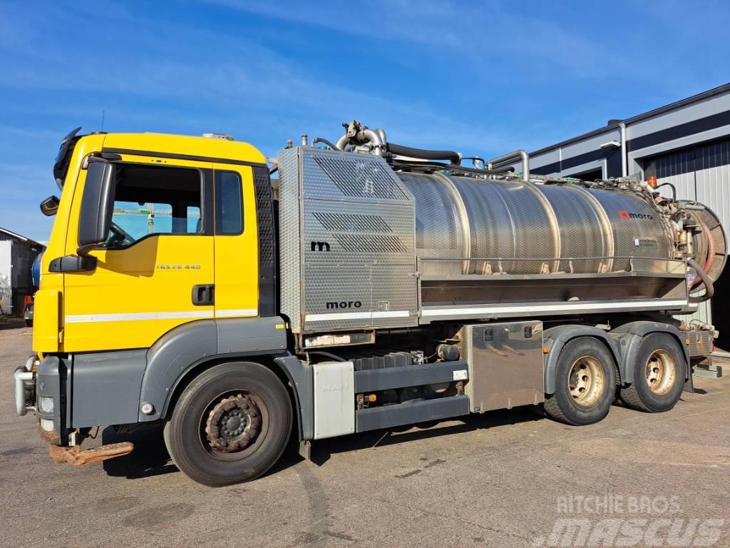  Moro Man TGS 26.440 Vacuum Truck Kombinované/Čerpacie cisterny
