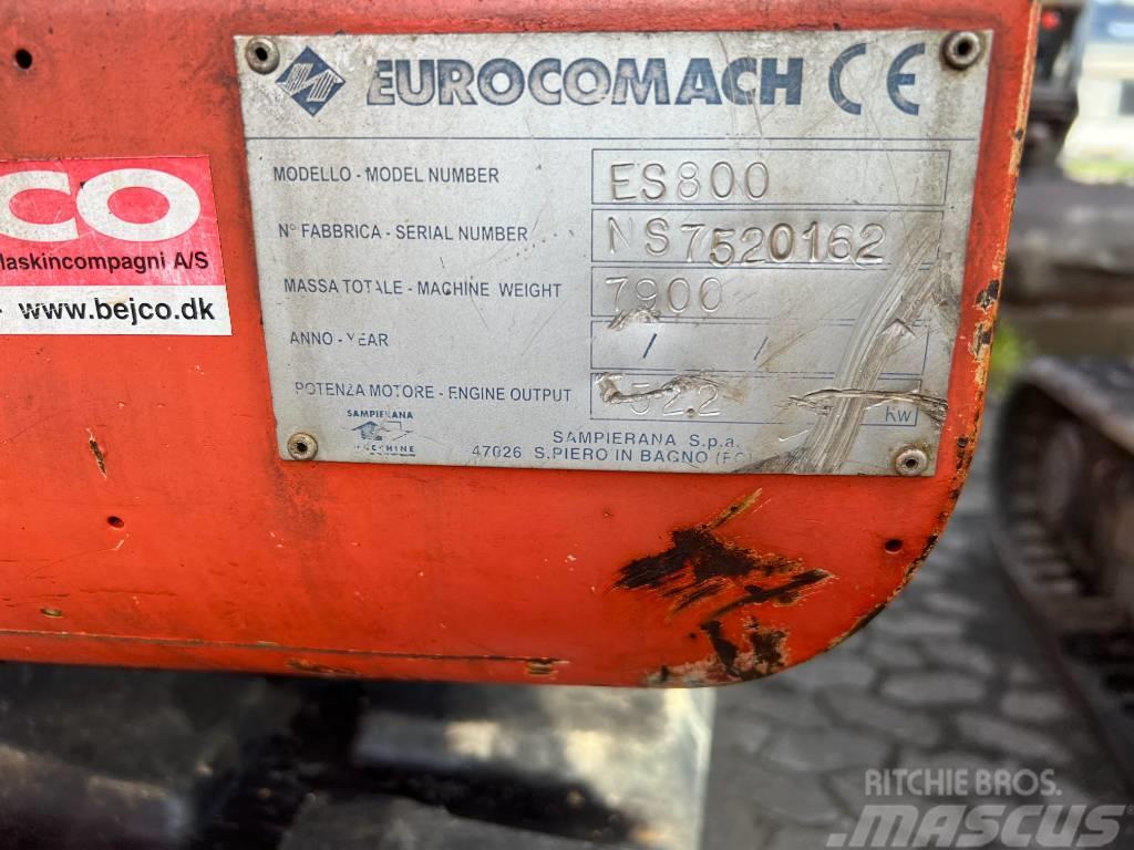 Eurocomach es800 Midi rýpadlá 7 t - 12 t