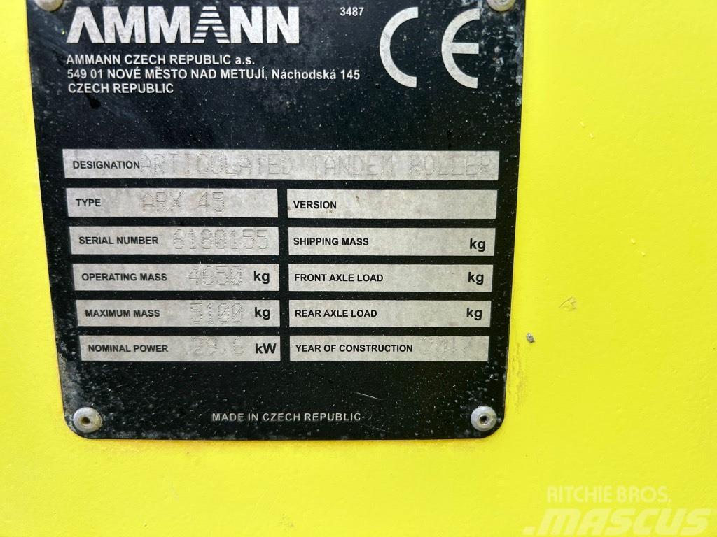Ammann ARX45 ( 1400MM Wide Drum ) Pôdne kompaktory