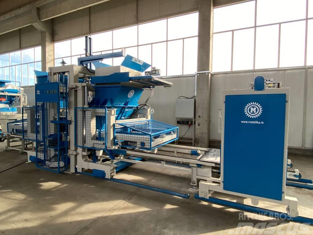 Metalika RVP-2000 Automatic block paver machine Stroje na výrobu betónových prefabrikátov