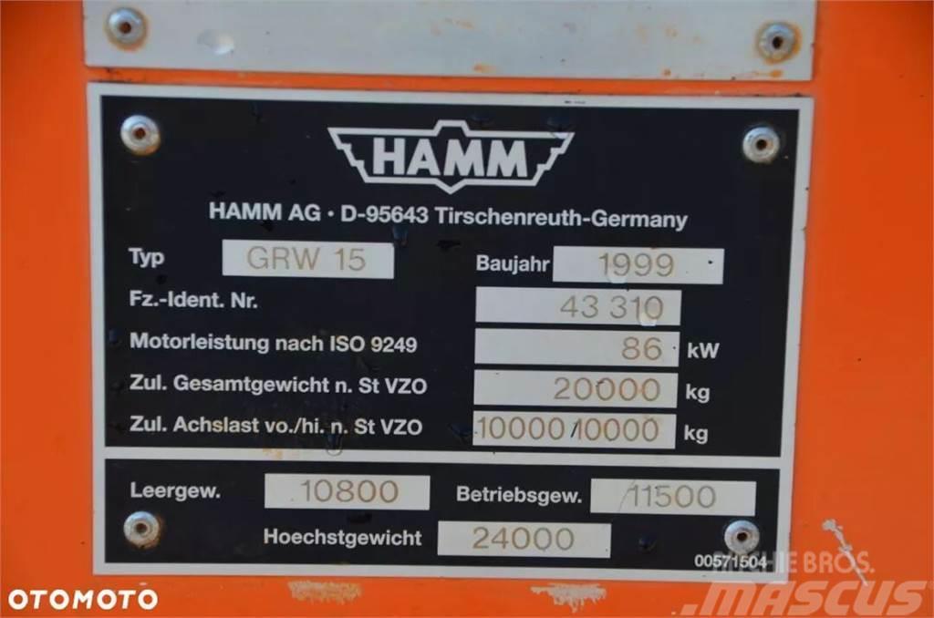 Hamm GRW 15 Pneumatikové valce