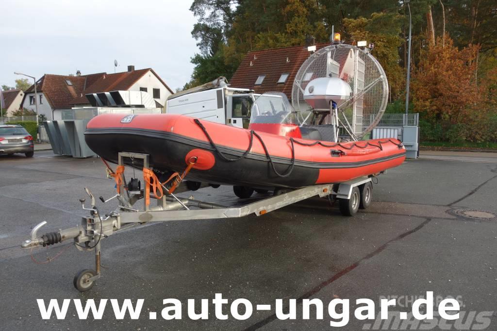  Ficht FLG 640 Boot Ficht Luftschrauben Gleitboot P Hasičské vozy