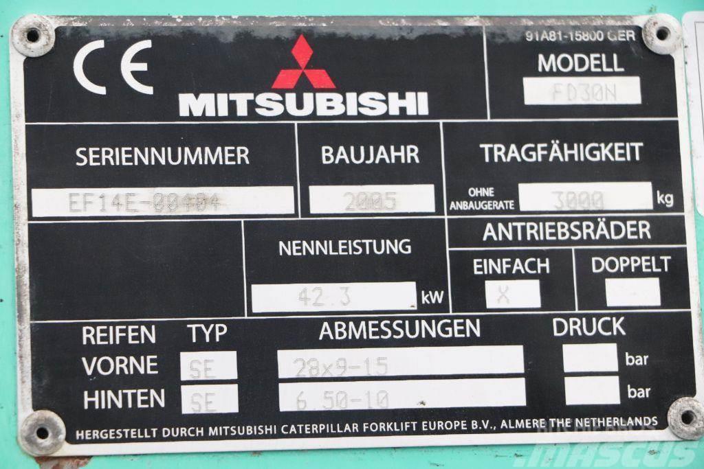 Mitsubishi FD30N Dieselové vozíky