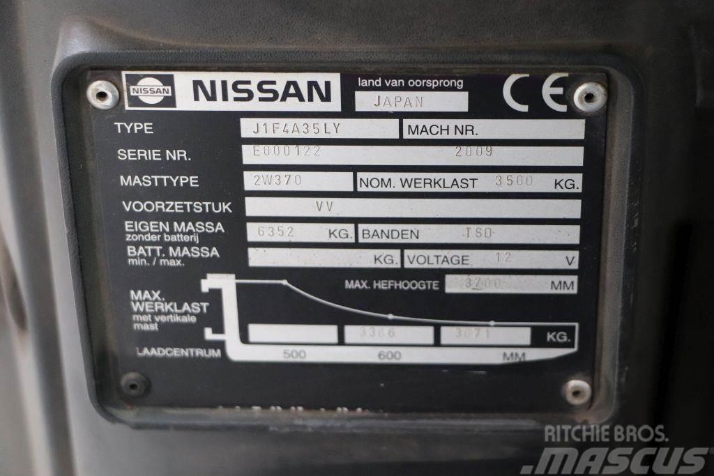 Nissan J1F4A35LY LPG vozíky