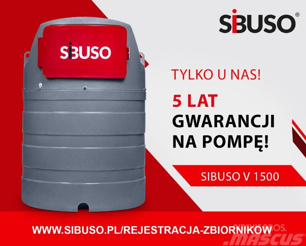 Sibuso 1500L zbiornik dwupłaszczowy Diesel Ďalšie nákladné vozidlá