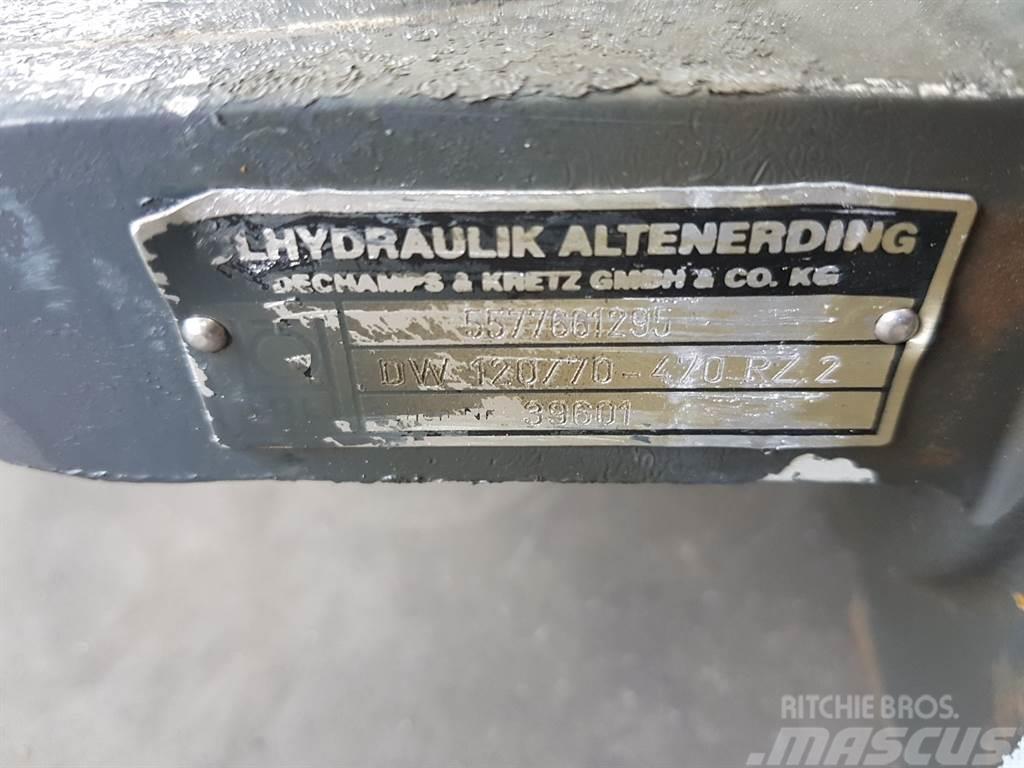 Fuchs MHL320-5577661295-Outrigger cylinder/Zylinder Hydraulika
