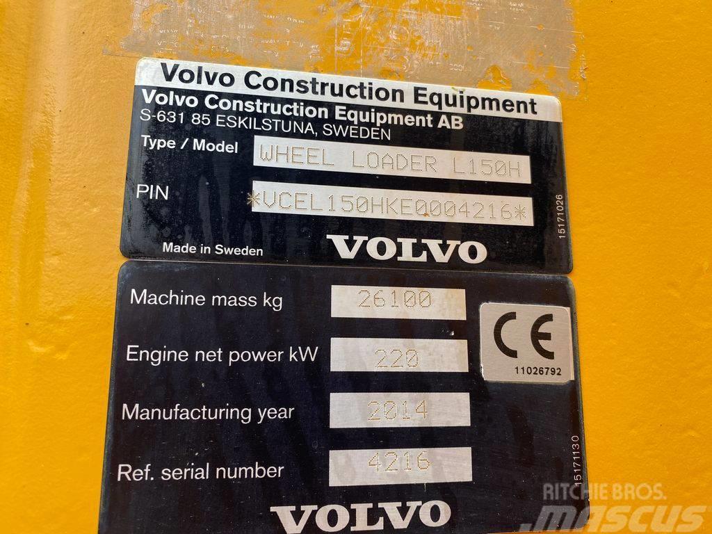 Volvo L 150 H Kolesové nakladače