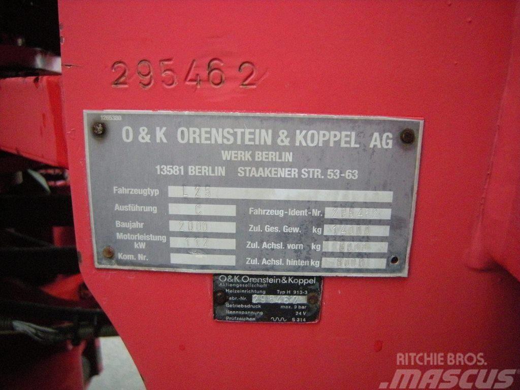 O&K L 25 C Kolesové nakladače
